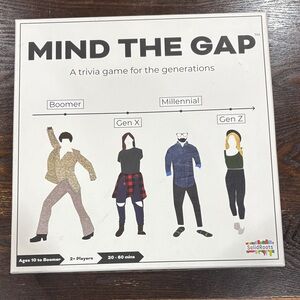 Mind The Gap Generational Trivia Game - Multicolor